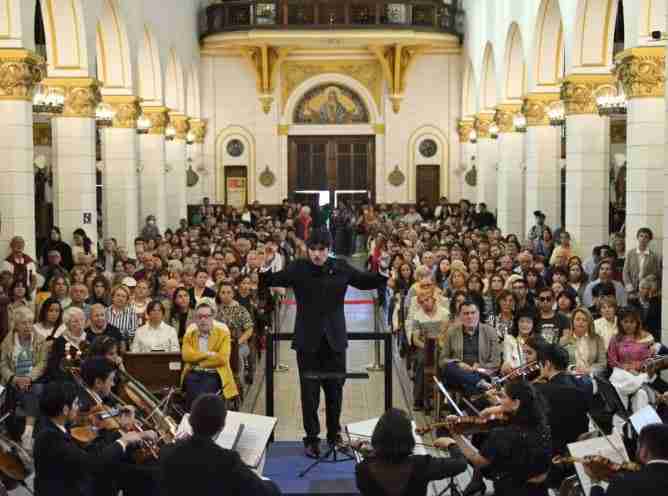 Más de 600 personas disfrutaron del Concierto de Resurrección de la PUCV