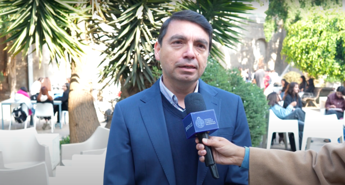 Vicerrector Alex Paz se refiere a nuevos avances en infraestructura