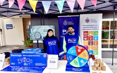 PUCV logró recolectar casi una tonelada de residuos electrónicos en la Semana del Reciclaje
