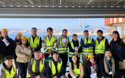 Con gran éxito, la comunidad de Industrias Creativas de la PUCV participa en su primer simulacro de evacuación