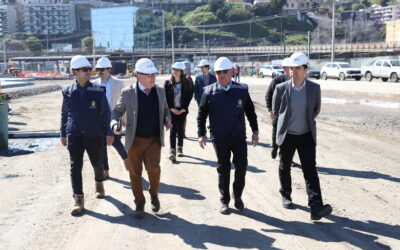 Directorio de la Alianza por el Desarrollo visita obras del futuro Parque Barón