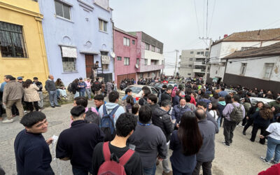 Masiva participación de comunidad PUCV en simulacro de tsunami organizado por Senapred